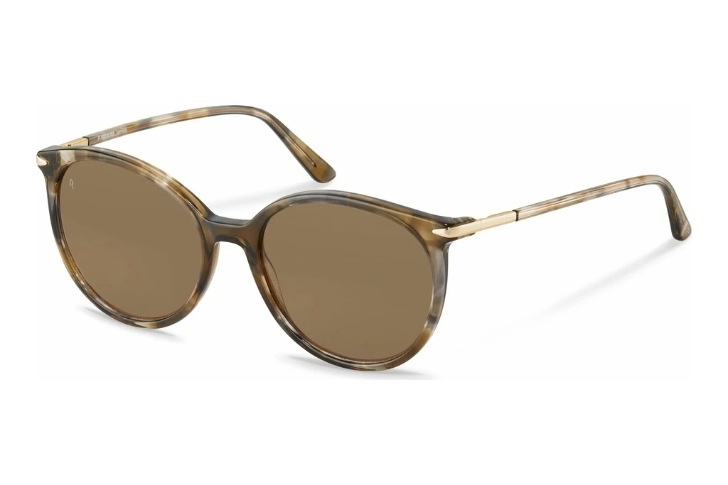 Rodenstock R3341 A151 BROWN/MIRROR GOLDgrey brown structured Rodenstock R3341 A151 BROWN/MIRROR GOLDgrey brown structured