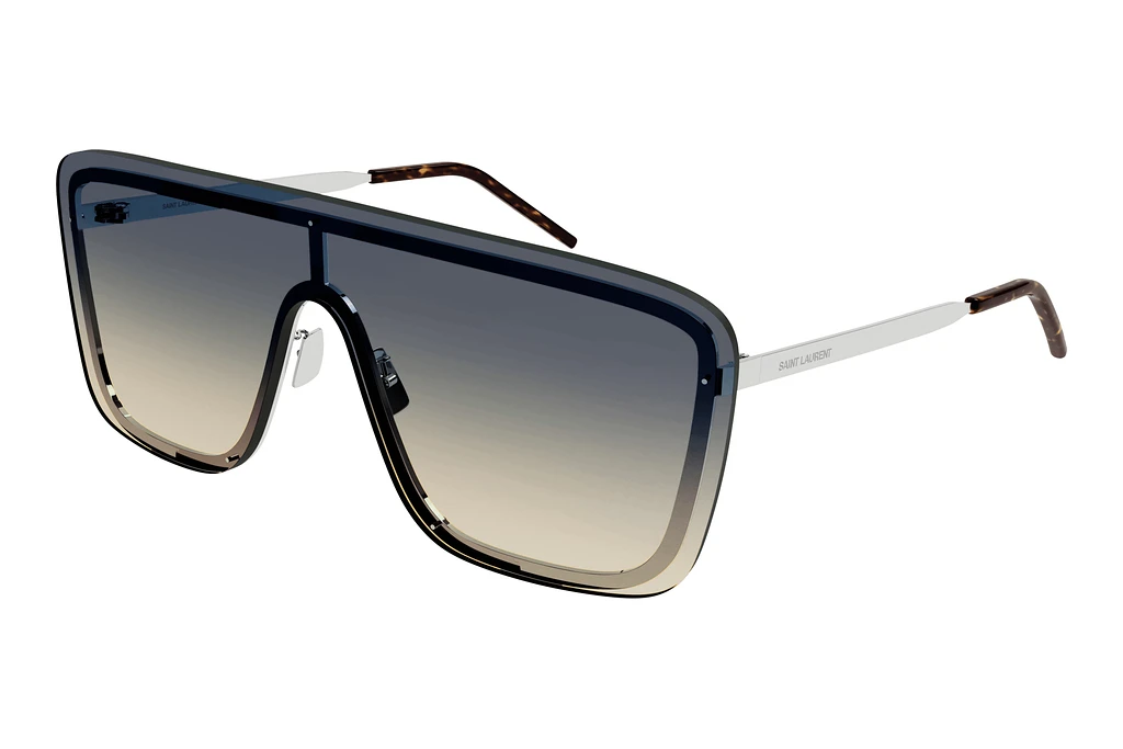 Saint Laurent   SL 364 MASK 009 GREENSILVER Saint Laurent   SL 364 MASK 009 GREENSILVER