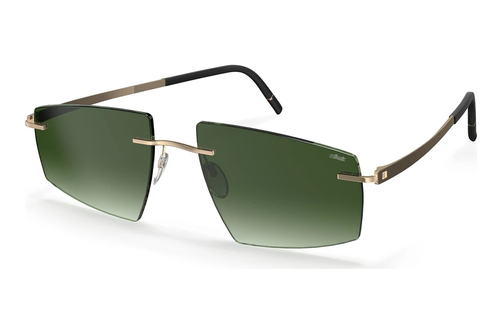 Silhouette 8747 7520 greenPure Gold Silhouette 8747 7520 greenPure Gold