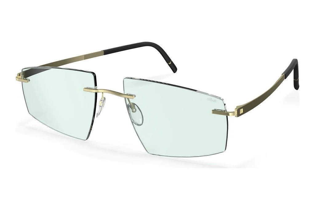 Silhouette 8747 8540 tealMat Gold Silhouette 8747 8540 tealMat Gold