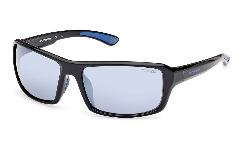 Skechers SE6289 01D blau polarisierendGlänzend Schwarz Skechers SE6289 01D blau polarisierendGlänzend Schwarz