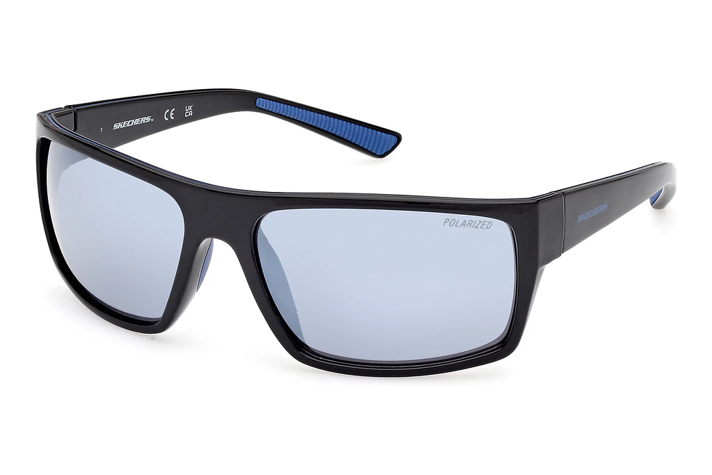 Skechers SE6292 01D blau polarisierendGlänzend Schwarz Skechers SE6292 01D blau polarisierendGlänzend Schwarz