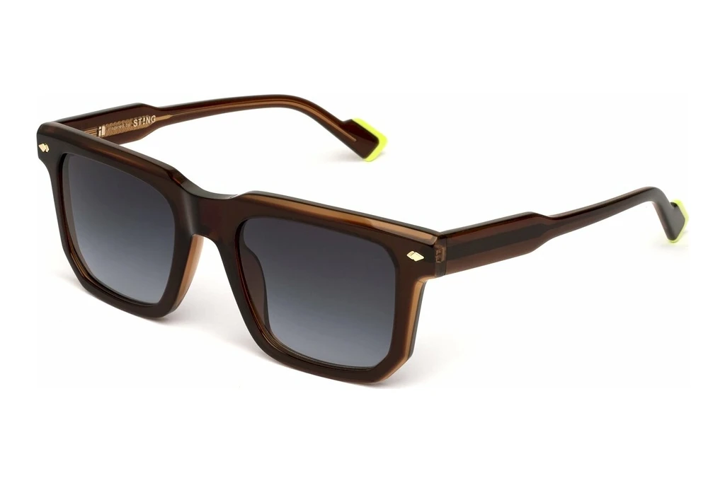 Sting   SST518 07M1 BLUE GRADIENTFULL BROWN+LIGHT BROWN Sting   SST518 07M1 BLUE GRADIENTFULL BROWN+LIGHT BROWN