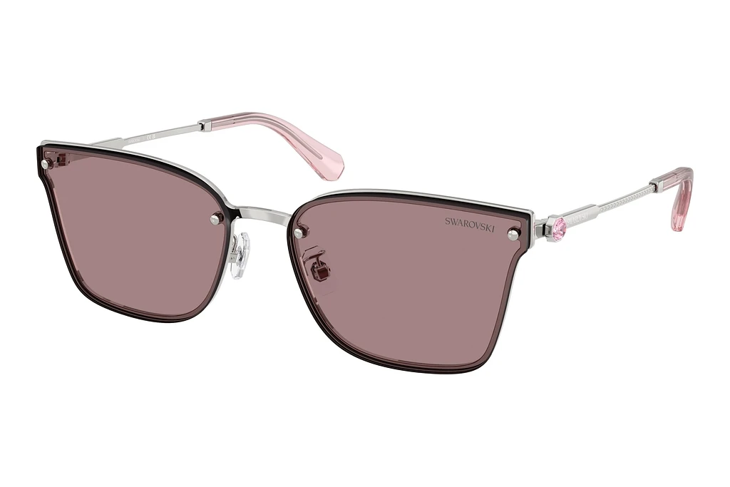 Swarovski   SK7036D 40237N Light Purple BrownSilver Swarovski   SK7036D 40237N Light Purple BrownSilver