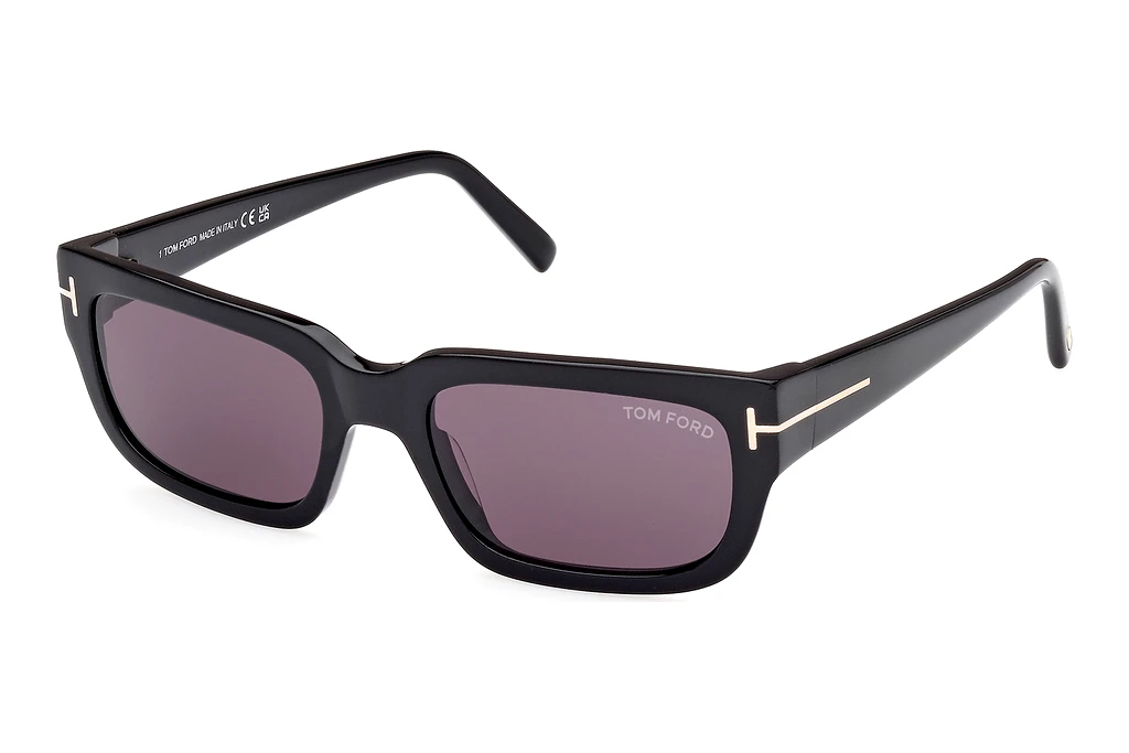 Tom Ford   FT1075 01A grauGlänzend Schwarz Tom Ford   FT1075 01A grauGlänzend Schwarz