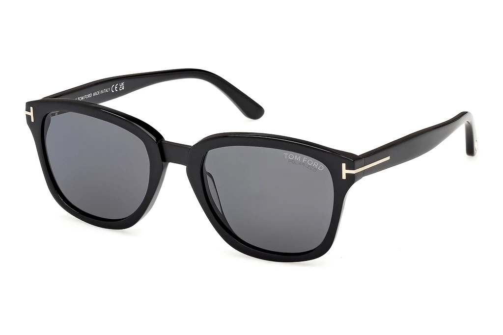 Tom Ford   FT1213 01D grau polarisierendGlänzend Schwarz Tom Ford   FT1213 01D grau polarisierendGlänzend Schwarz