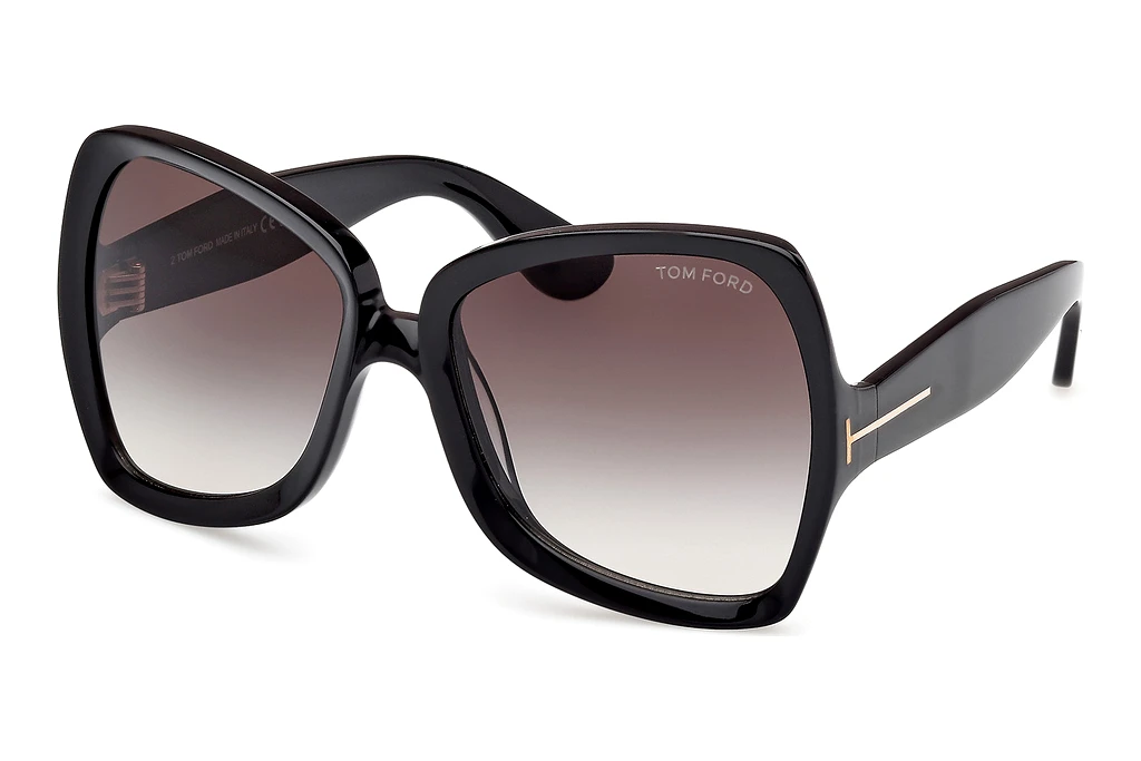Tom Ford   FT1222 01B grau verlaufendGlänzend Schwarz Tom Ford   FT1222 01B grau verlaufendGlänzend Schwarz