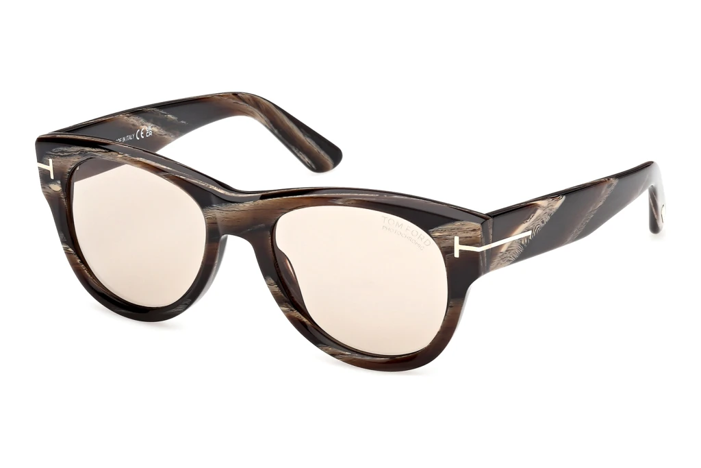 Tom Ford FT1305 64E braunBunt Horn Tom Ford FT1305 64E braunBunt Horn