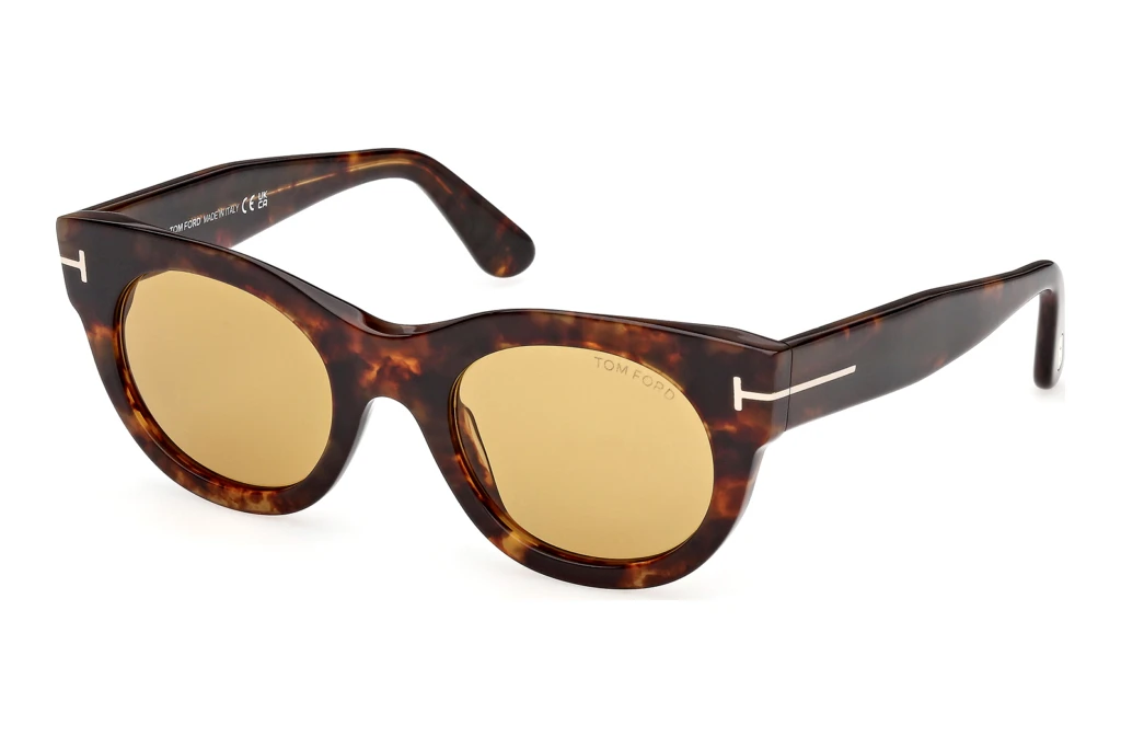 Tom Ford FT1315 55E braunBunt Havanna Tom Ford FT1315 55E braunBunt Havanna