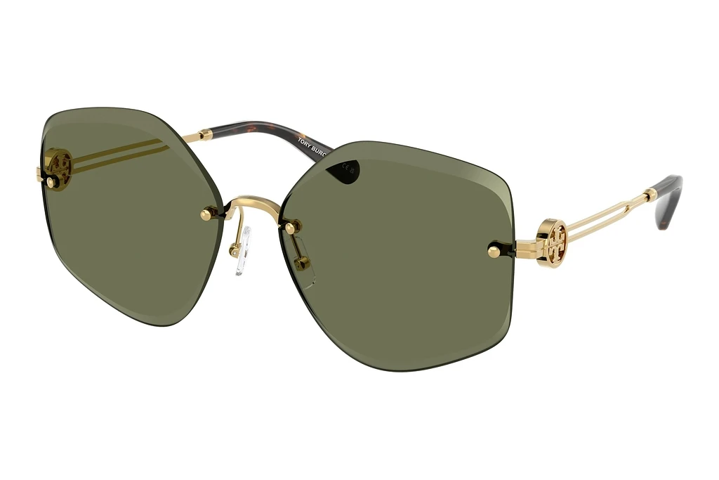 Tory Burch   TY6111 334371 Dark GreenShiny Gold Tory Burch   TY6111 334371 Dark GreenShiny Gold