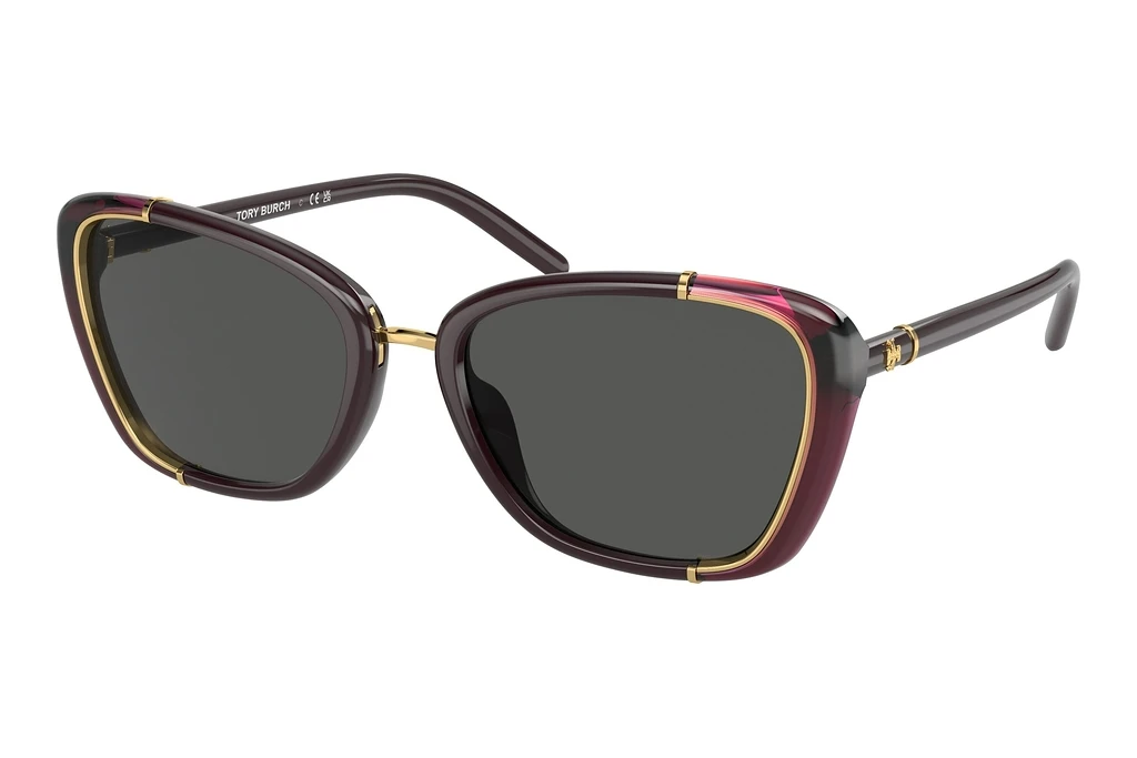 Tory Burch TY9074U 194887 Dark GreyBurgundy Tory Burch TY9074U 194887 Dark GreyBurgundy