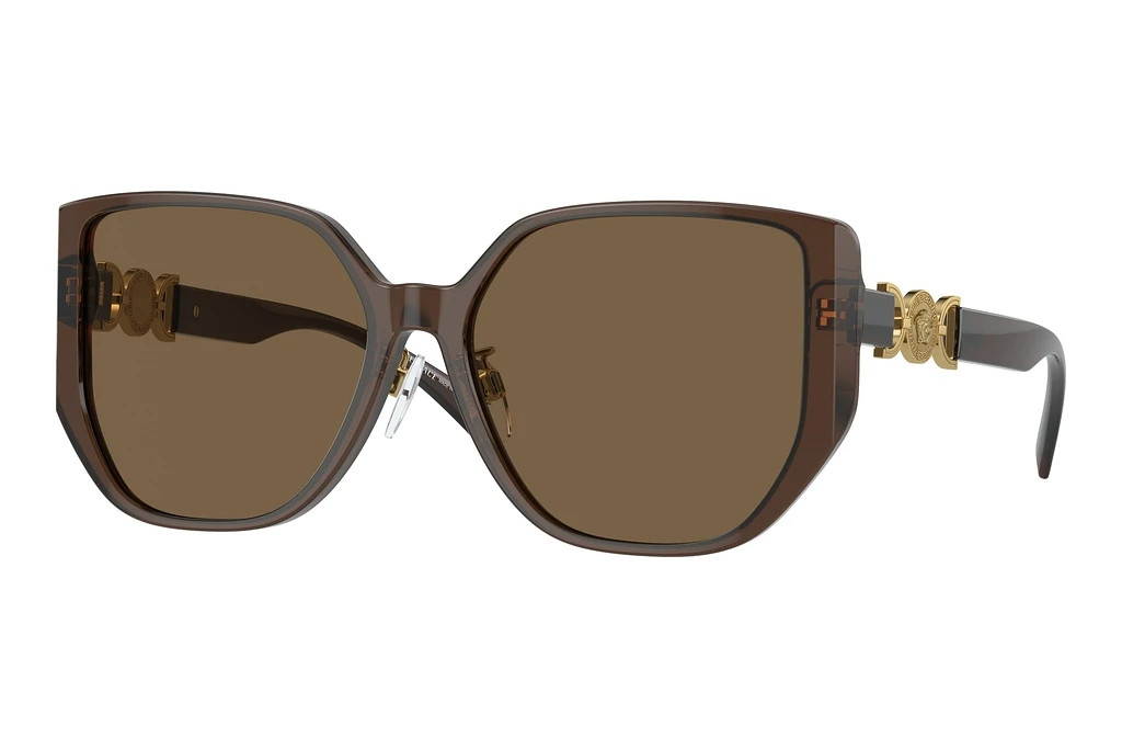 Versace   VE4449D 541673 Dark BrownTransparent Brown Versace   VE4449D 541673 Dark BrownTransparent Brown