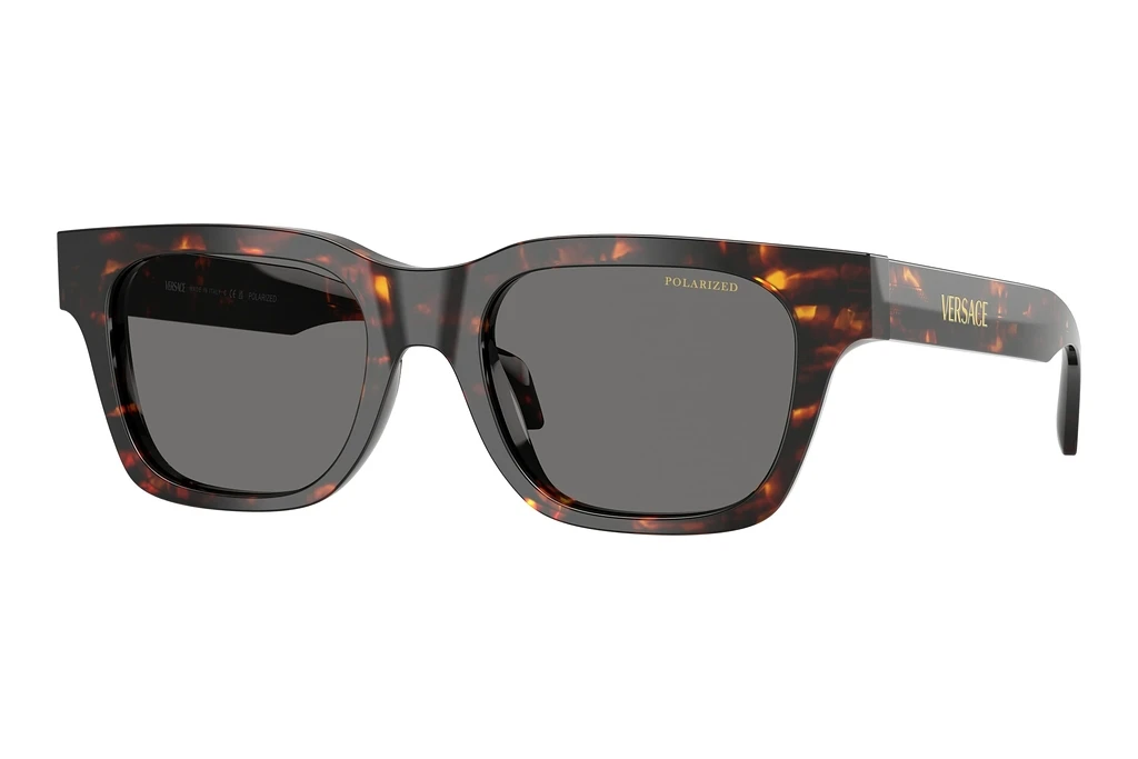 Versace   VE4486 550981 Dark Grey PolarHavana Versace   VE4486 550981 Dark Grey PolarHavana