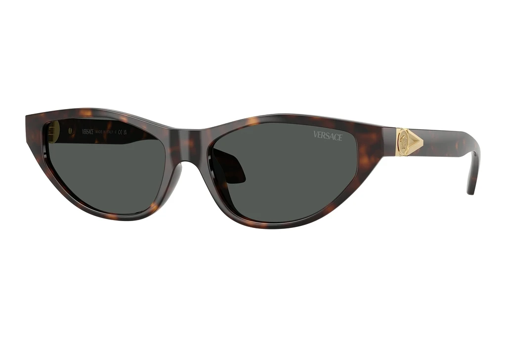 Versace   VE4491U 108/87 Dark GreyHavana Versace   VE4491U 108/87 Dark GreyHavana