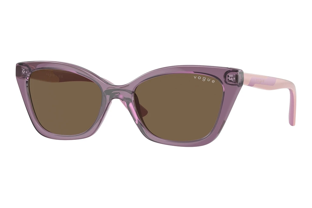 Vogue Eyewear   VJ2020 306473 Dark BrownTransparent Violet Vogue Eyewear   VJ2020 306473 Dark BrownTransparent Violet