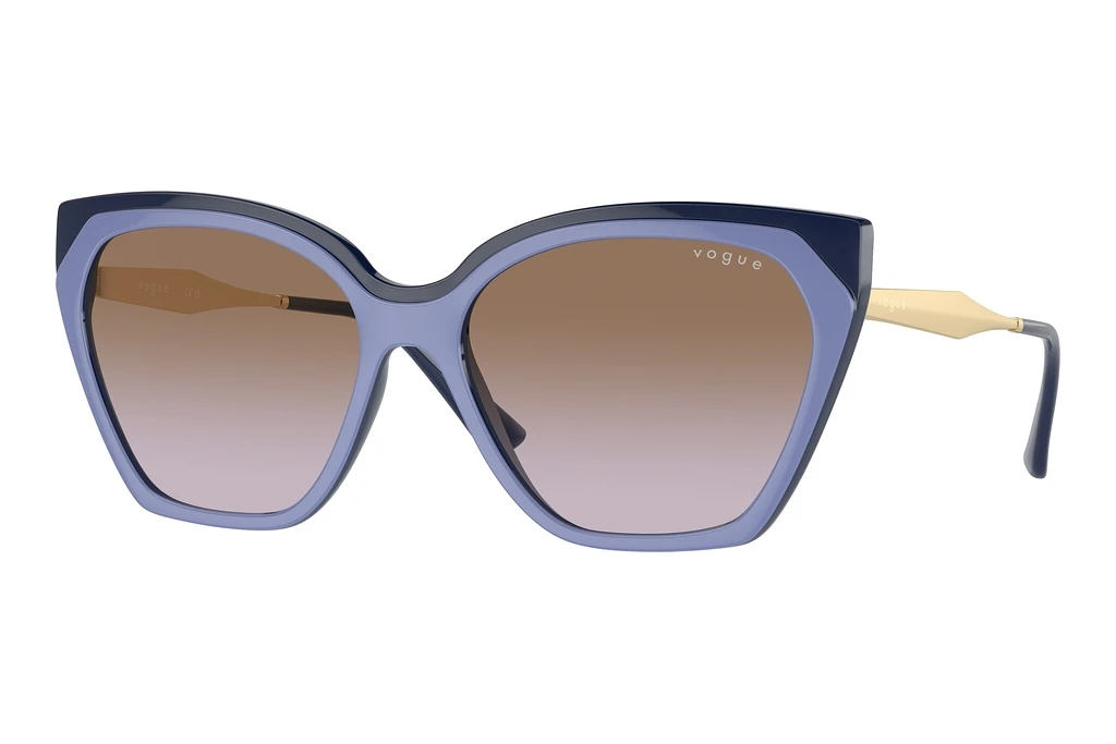 Vogue Eyewear   VO5521S 310268 Violet Gradient BrownTop Wisteria/Full Blue Vogue Eyewear   VO5521S 310268 Violet Gradient BrownTop Wisteria/Full Blue