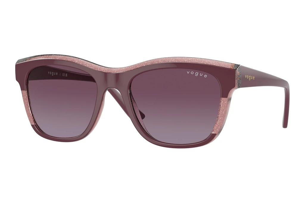 Vogue Eyewear   VO5557S 31408H Violet GradientPurple/Transparent Purple Glitter Vogue Eyewear   VO5557S 31408H Violet GradientPurple/Transparent Purple Glitter