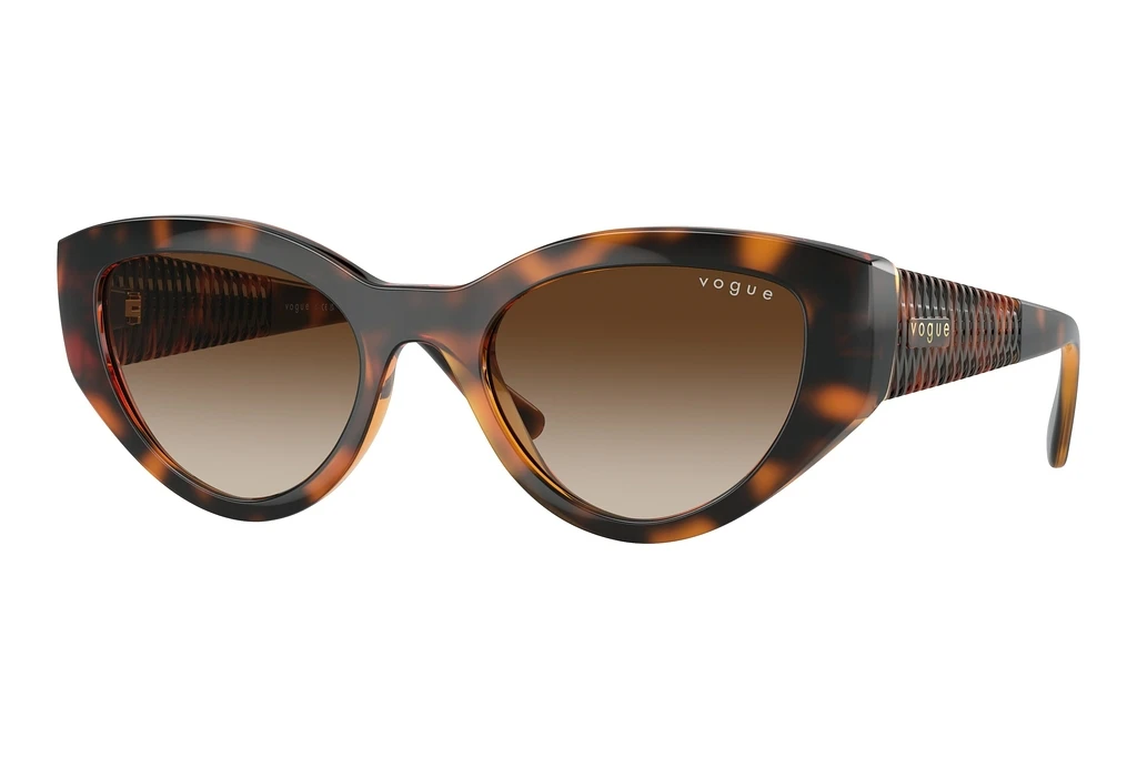 Vogue Eyewear   VO5566S W65613 Gradient BrownDark Havana Vogue Eyewear   VO5566S W65613 Gradient BrownDark Havana