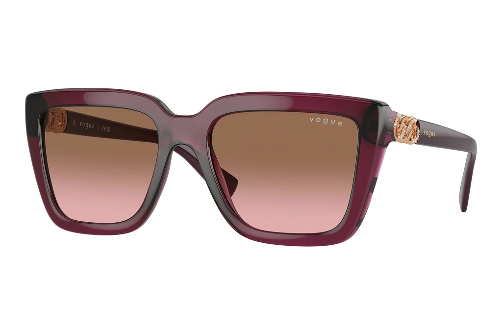 Vogue Eyewear   VO5575SB 298914 Pink Gradient BrownTransparent Cherry Vogue Eyewear   VO5575SB 298914 Pink Gradient BrownTransparent Cherry