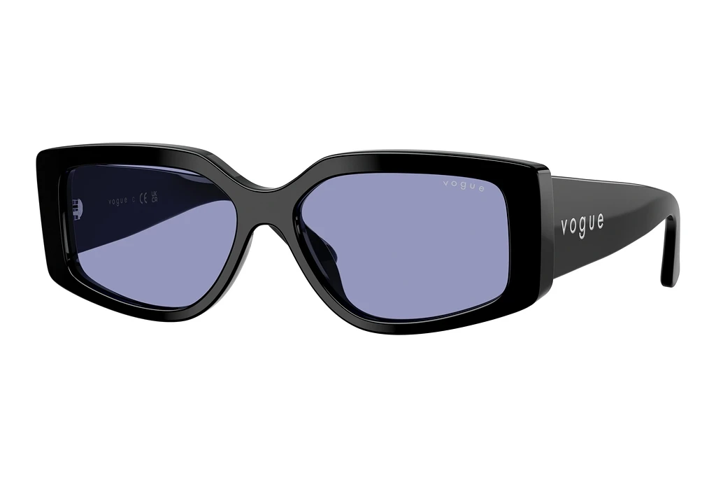 Vogue Eyewear   VO5642SU W44/76 Dark VioletBlack Vogue Eyewear   VO5642SU W44/76 Dark VioletBlack