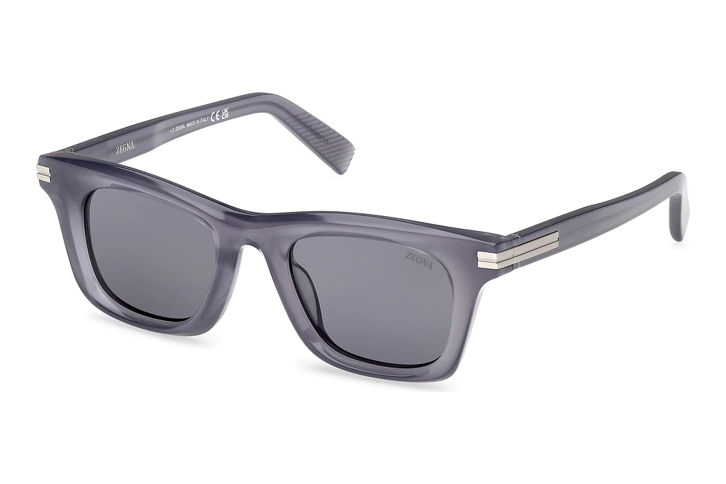 Zegna EZ0270 20D grau polarisierendGlänzend Grau Zegna EZ0270 20D grau polarisierendGlänzend Grau