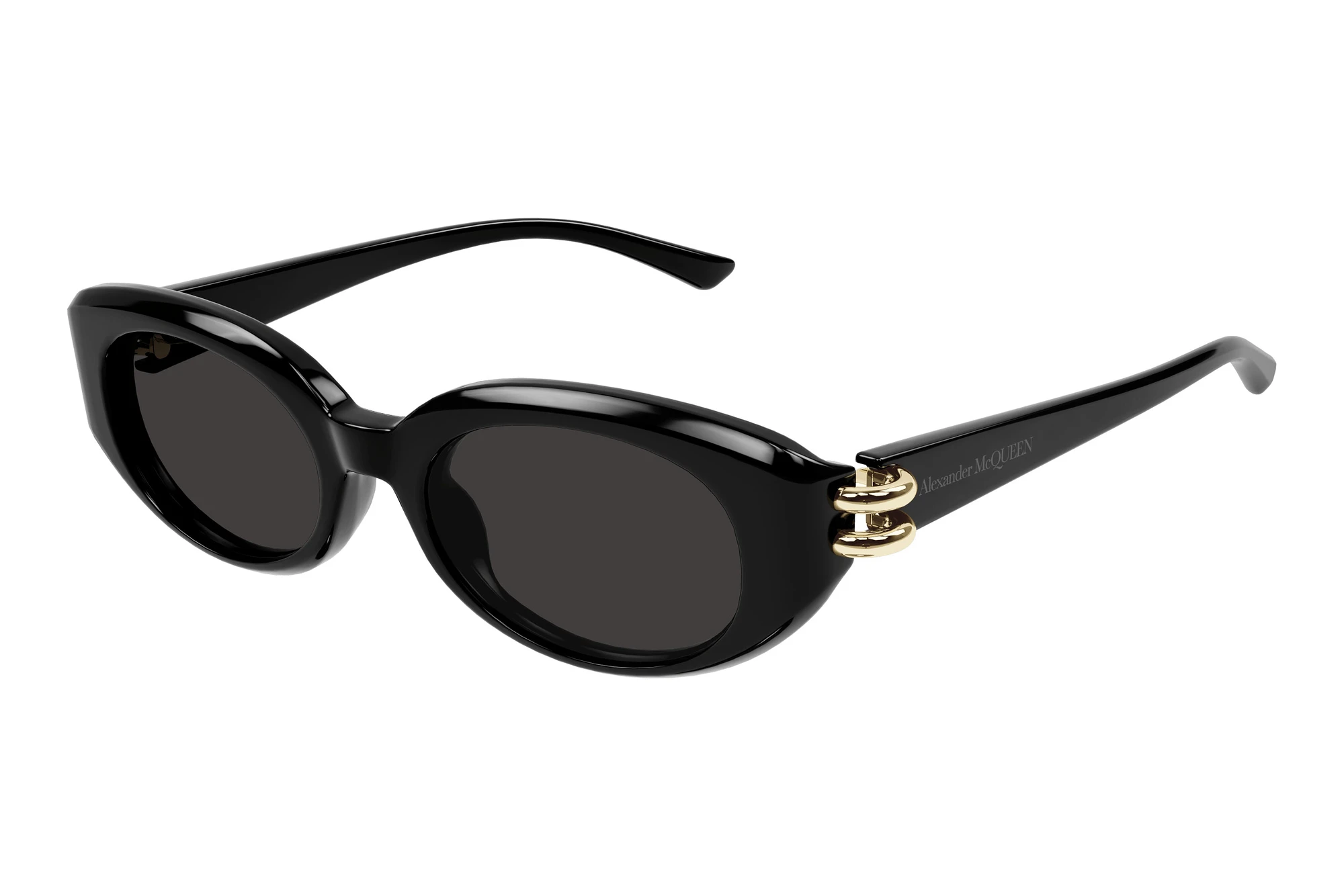 Alexander McQueen AM0469S 001 BLACK Alexander McQueen AM0469S 001 BLACK