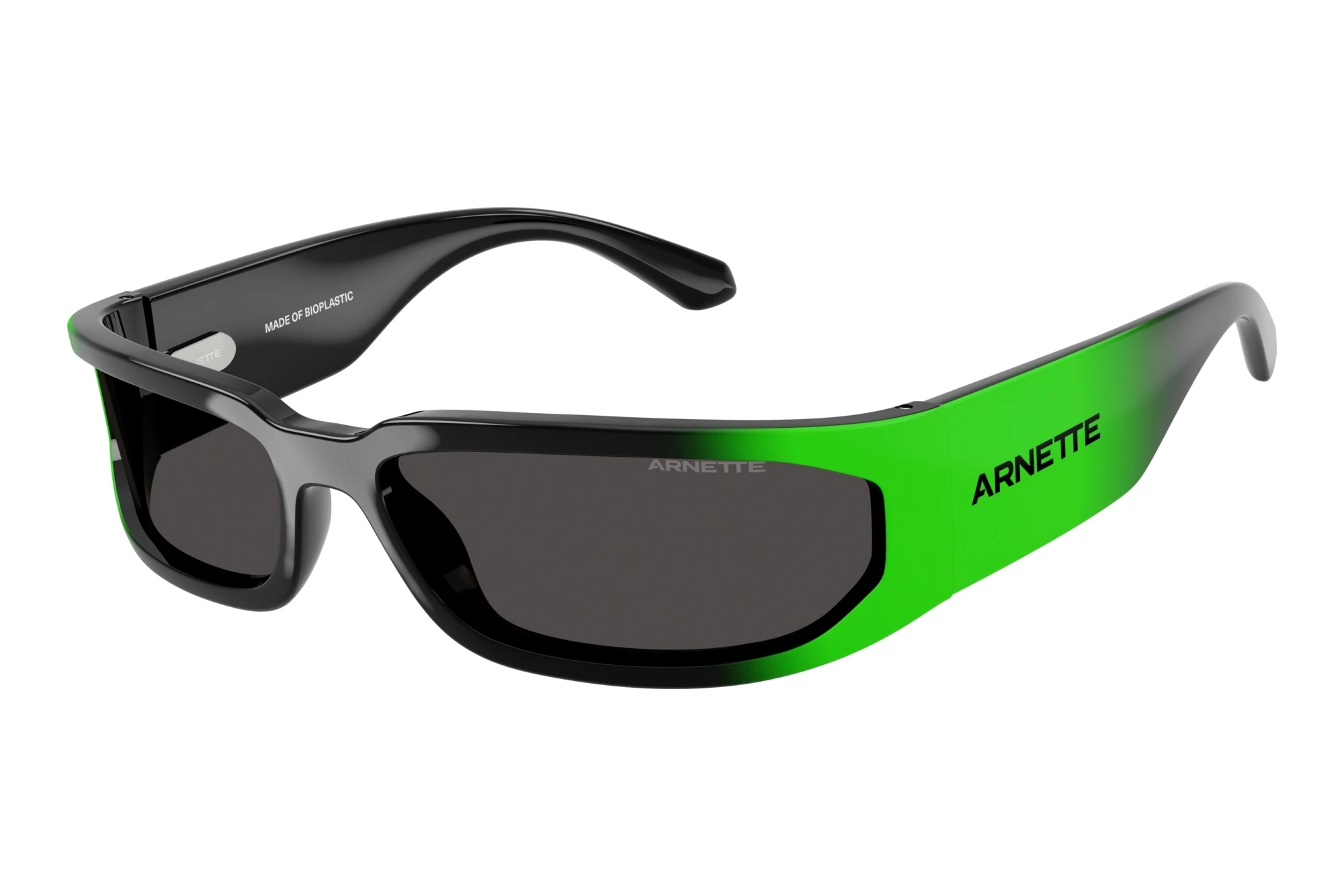 Arnette AN4349 297387 Dark GreyBlack Gradient Gekko Green Arnette AN4349 297387 Dark GreyBlack Gradient Gekko Green