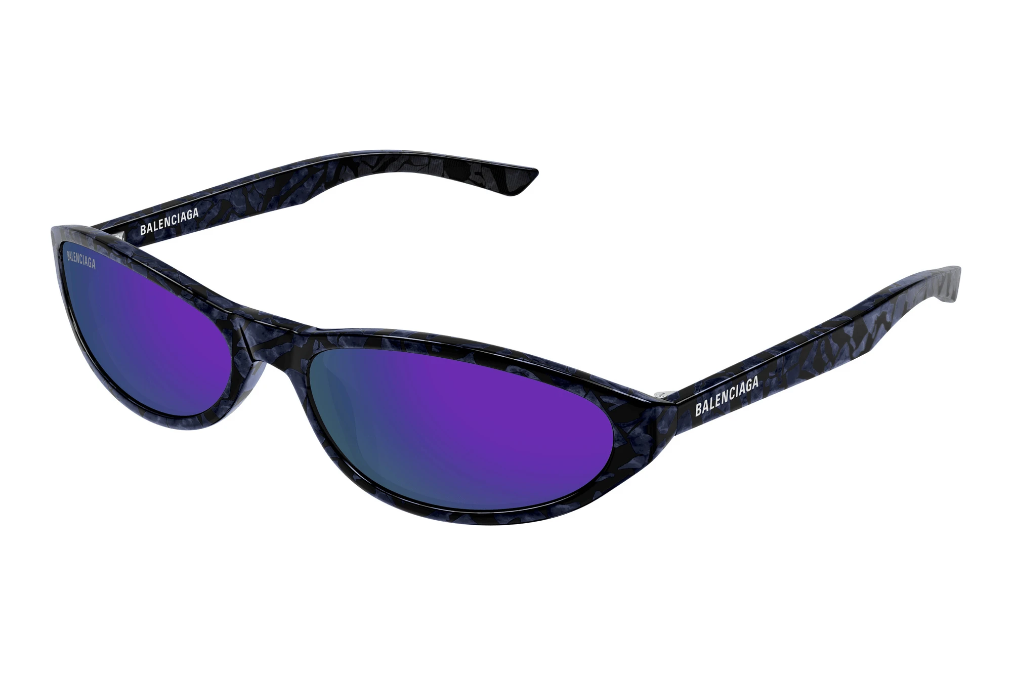 Balenciaga BB0007S 011 VIOLET Balenciaga BB0007S 011 VIOLET