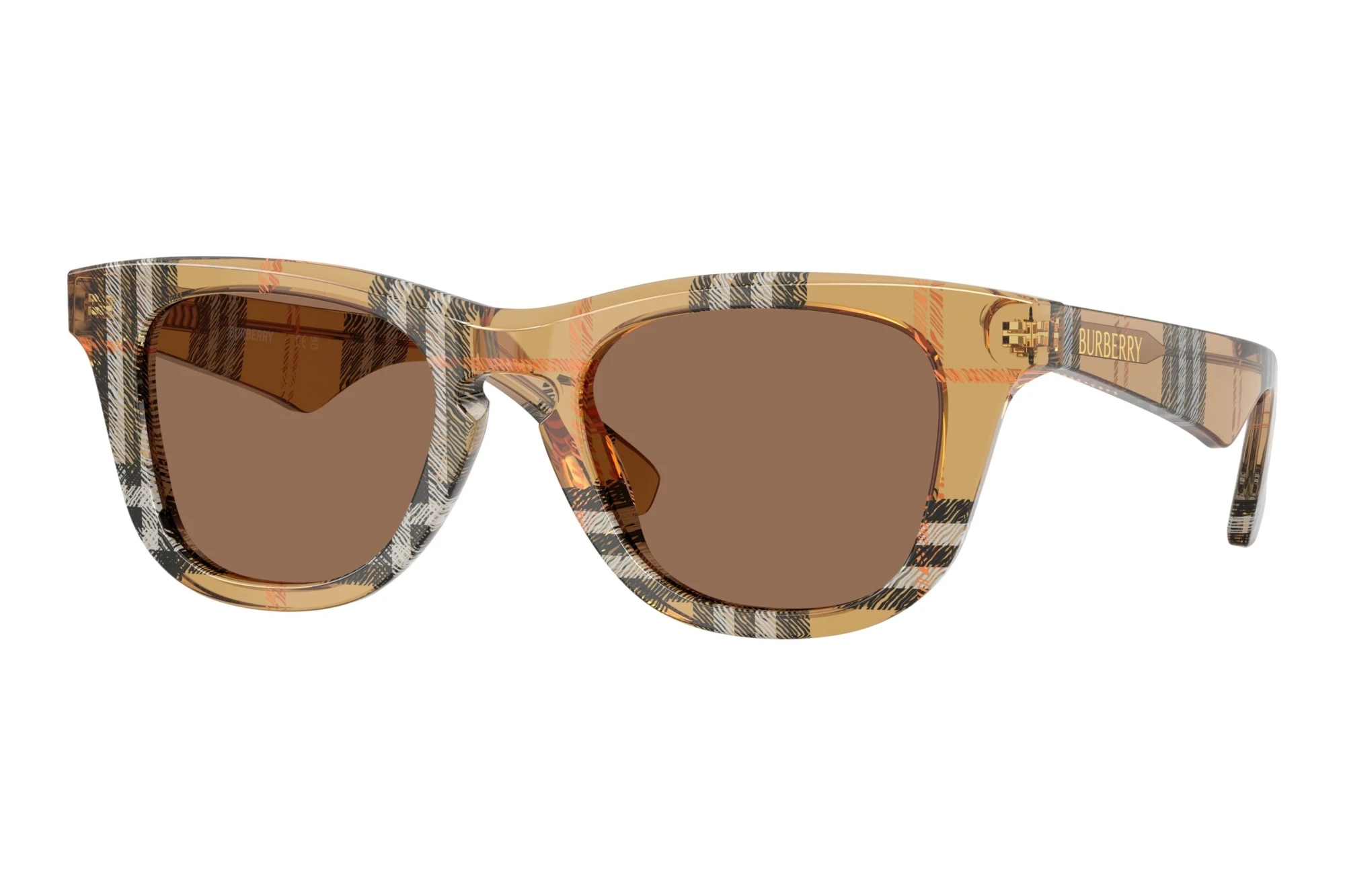 Burberry JB4002 416373 Dark BrownCheck Sand Burberry JB4002 416373 Dark BrownCheck Sand