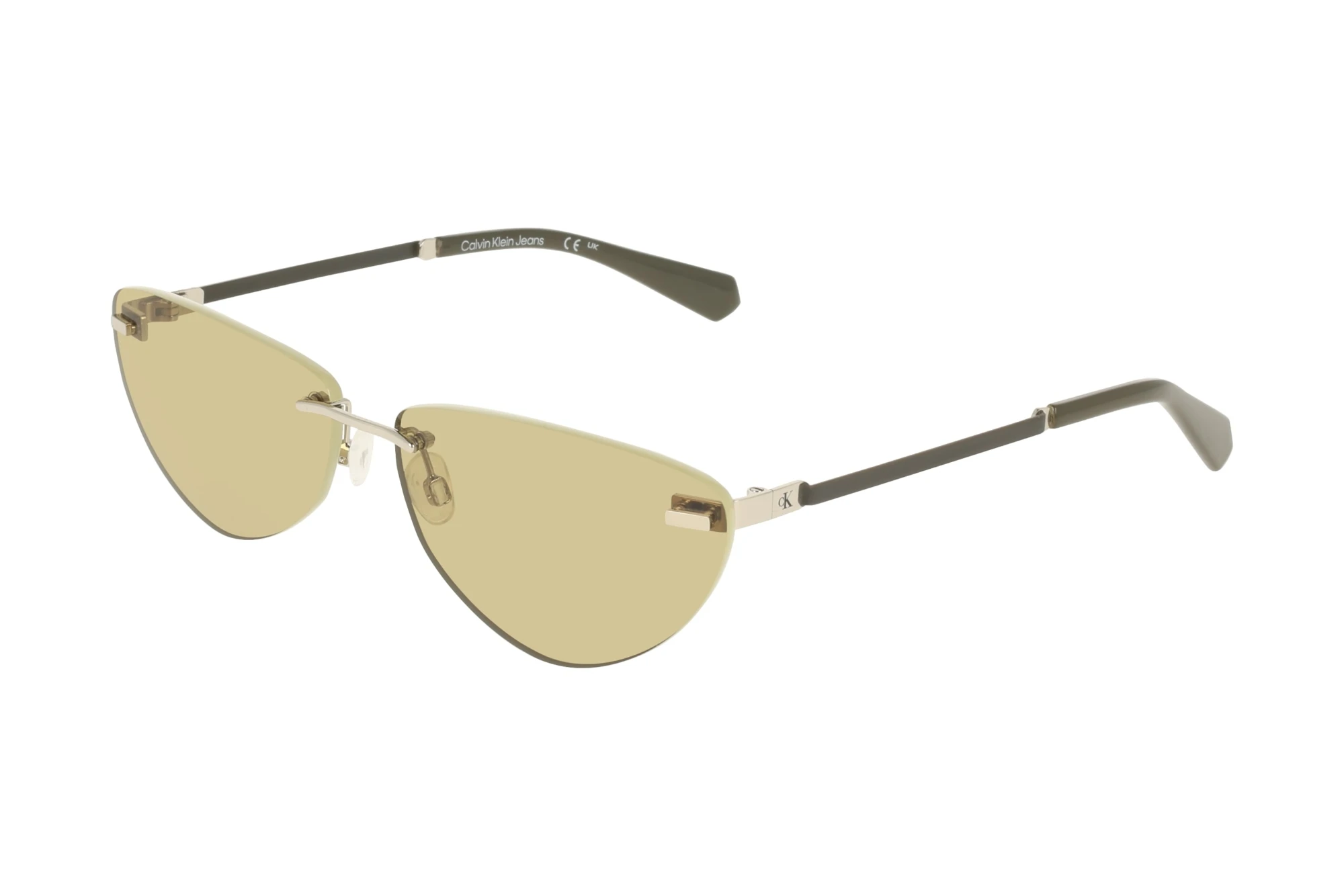 Calvin Klein CKJ25208S 045 _CKJ25208SSILVER/LIGHT GREEN Calvin Klein CKJ25208S 045 _CKJ25208SSILVER/LIGHT GREEN