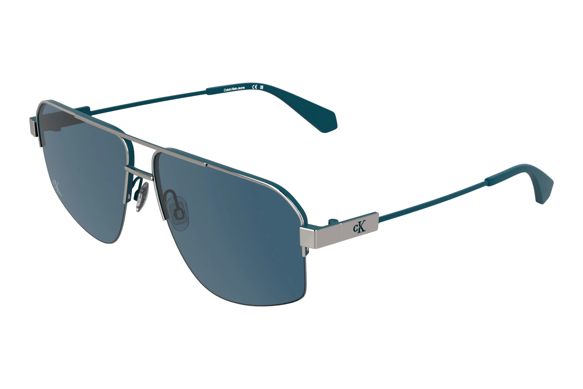 Calvin Klein CKJ26221S 021 _CKJ26221SLIGHT RUTHENIUM/PETROL Calvin Klein CKJ26221S 021 _CKJ26221SLIGHT RUTHENIUM/PETROL
