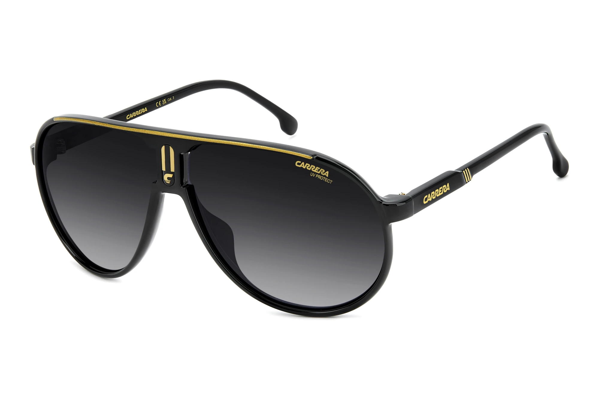 Carrera CHAMPION/S 2M2/9O DARK GREY SHADEDBLACK GOLD Carrera CHAMPION/S 2M2/9O DARK GREY SHADEDBLACK GOLD