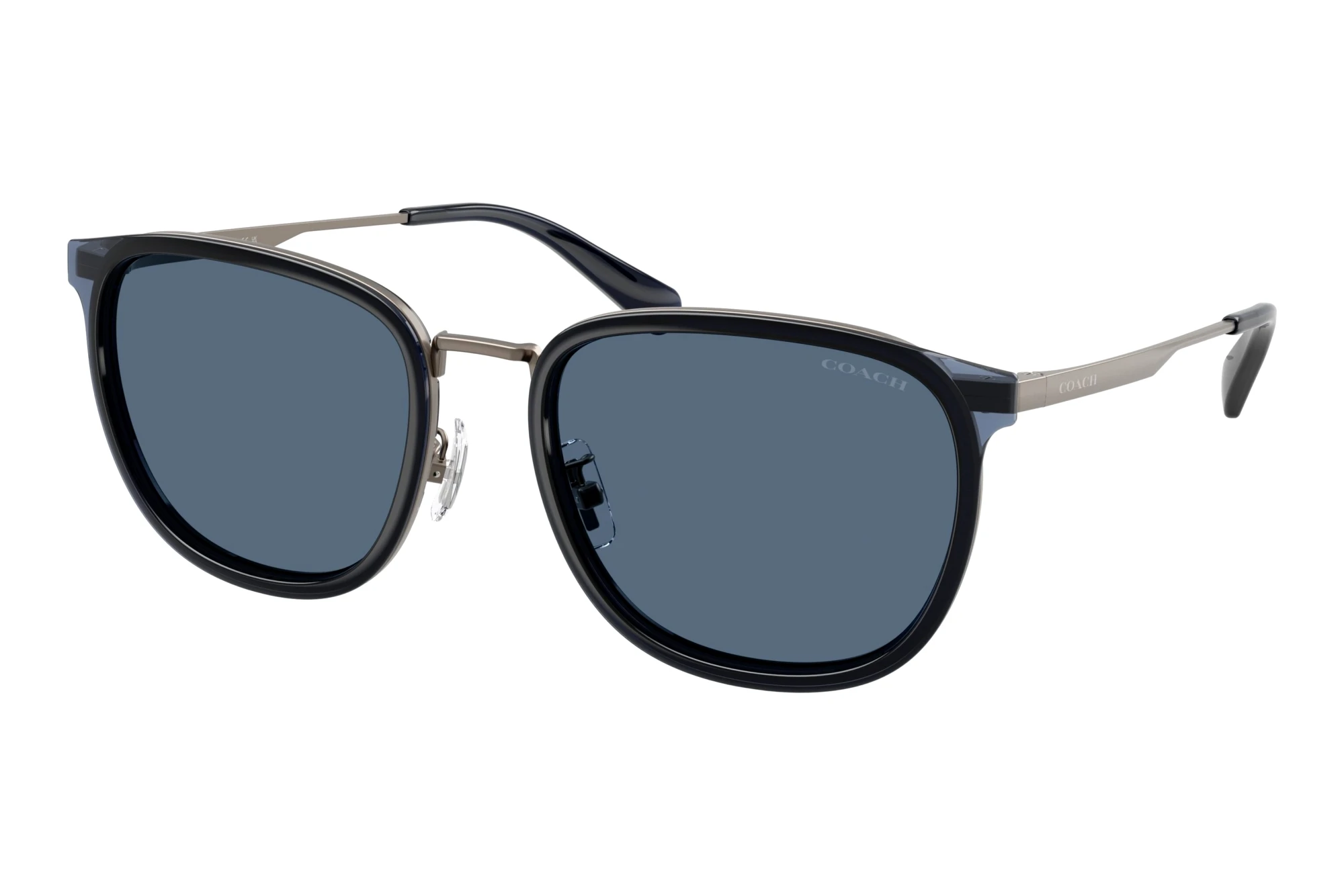 Coach HC7195 947380 Blue SolidSatin Gunmetal/Blue Coach HC7195 947380 Blue SolidSatin Gunmetal/Blue
