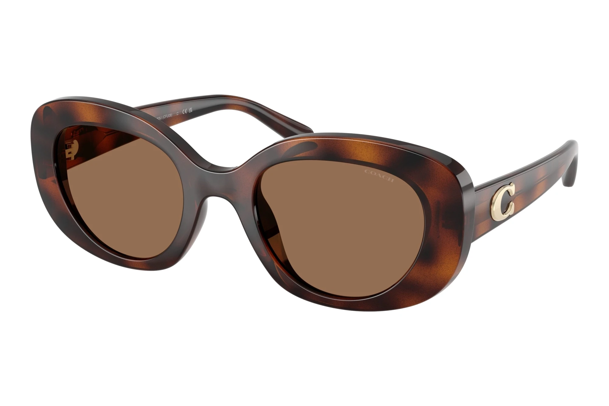 Coach HC8463U 512073 Brown SolidDark Tortoise Coach HC8463U 512073 Brown SolidDark Tortoise