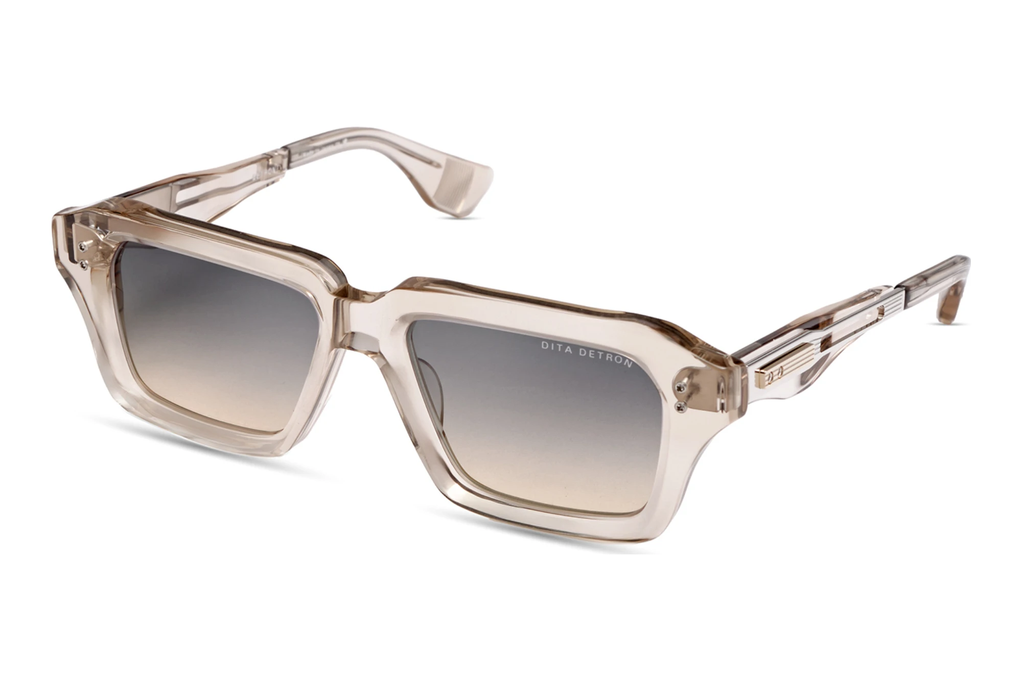 DITA DTS-459 03A-Asian-Fit GREY TO APRICOT GRADIENTKHAKI CRYSTAL - SILVER DITA DTS-459 03A-Asian-Fit GREY TO APRICOT GRADIENTKHAKI CRYSTAL - SILVER