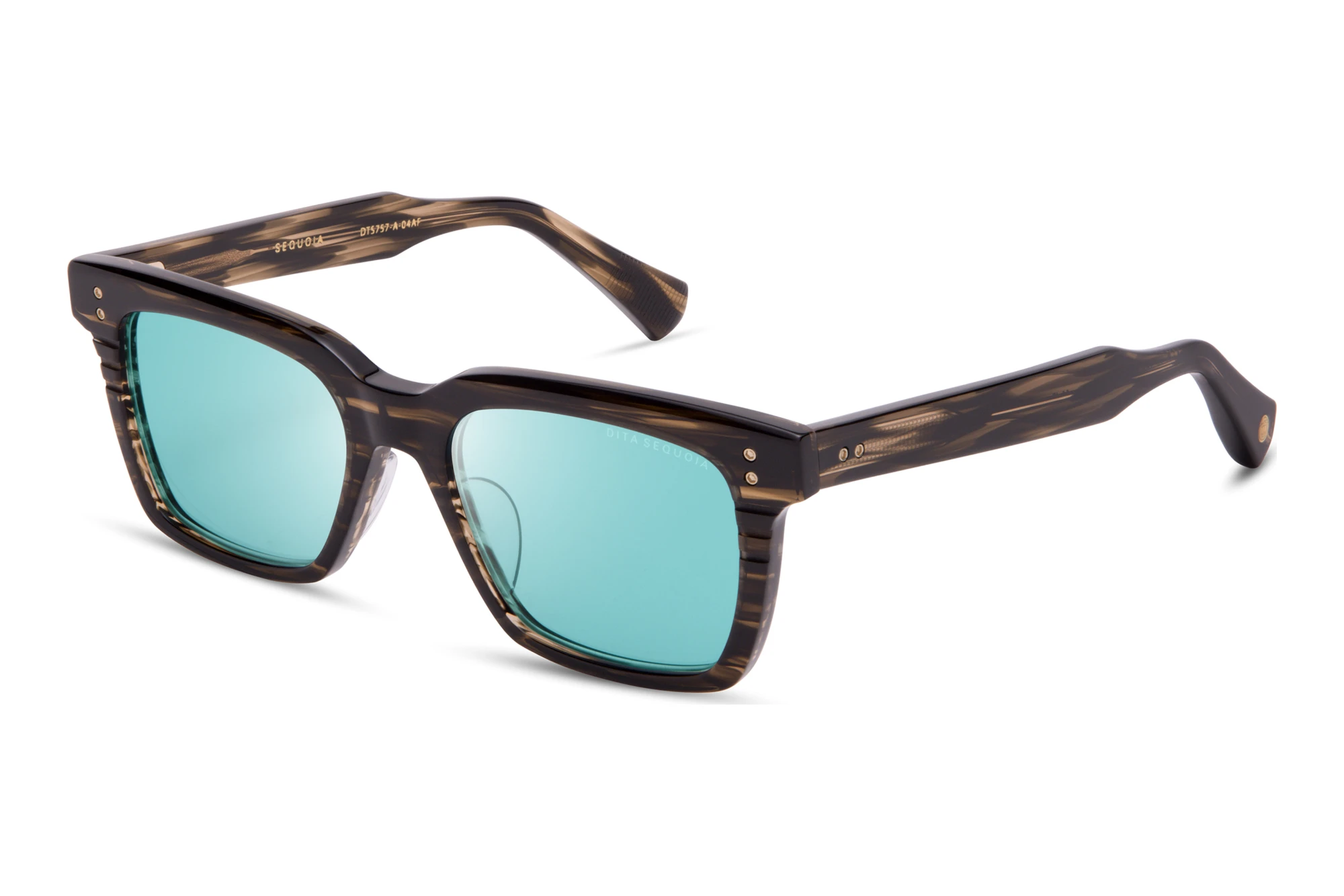 DITA DTS-757 04A-Asian-Fit TURQUOISEBURNT TIMBER DITA DTS-757 04A-Asian-Fit TURQUOISEBURNT TIMBER