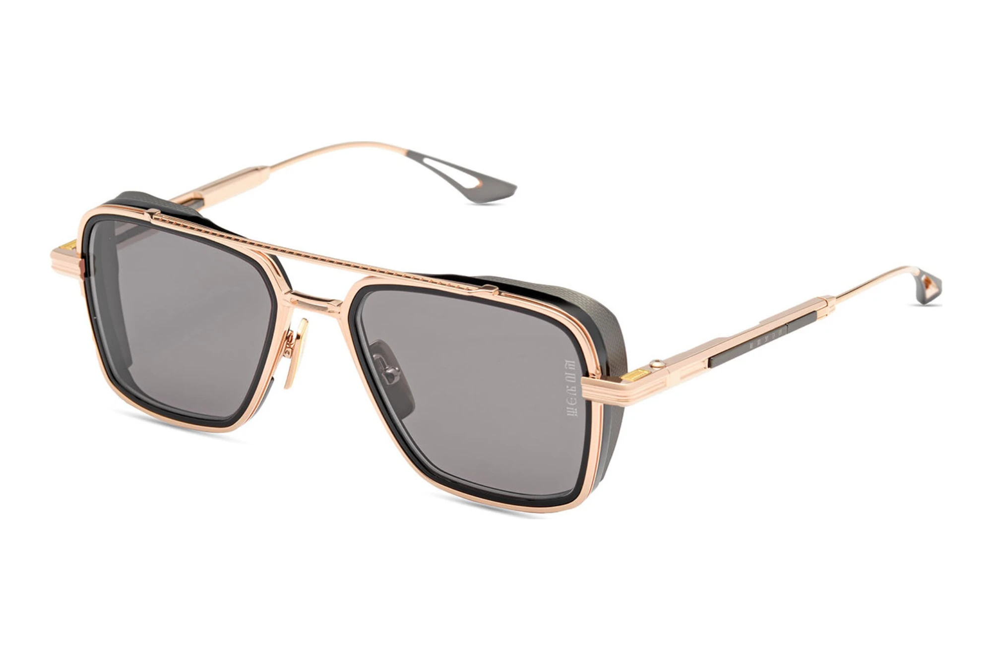 DITA-EPILUXURY DES-008 06A DARK GREY - ARROSE GOLD - BLACK - BLACK IRON DITA-EPILUXURY DES-008 06A DARK GREY - ARROSE GOLD - BLACK - BLACK IRON