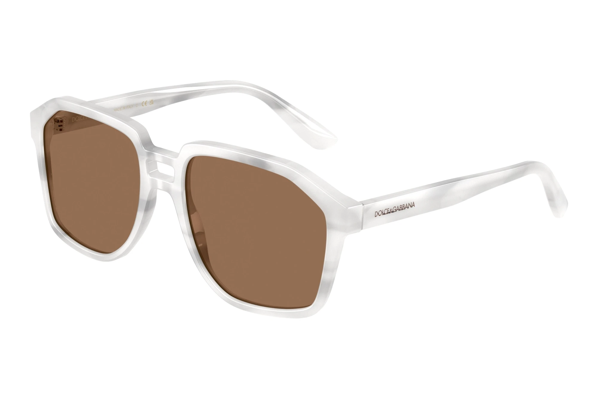Dolce & Gabbana DG4568 349573 TabaccoStriped White Dolce & Gabbana DG4568 349573 TabaccoStriped White