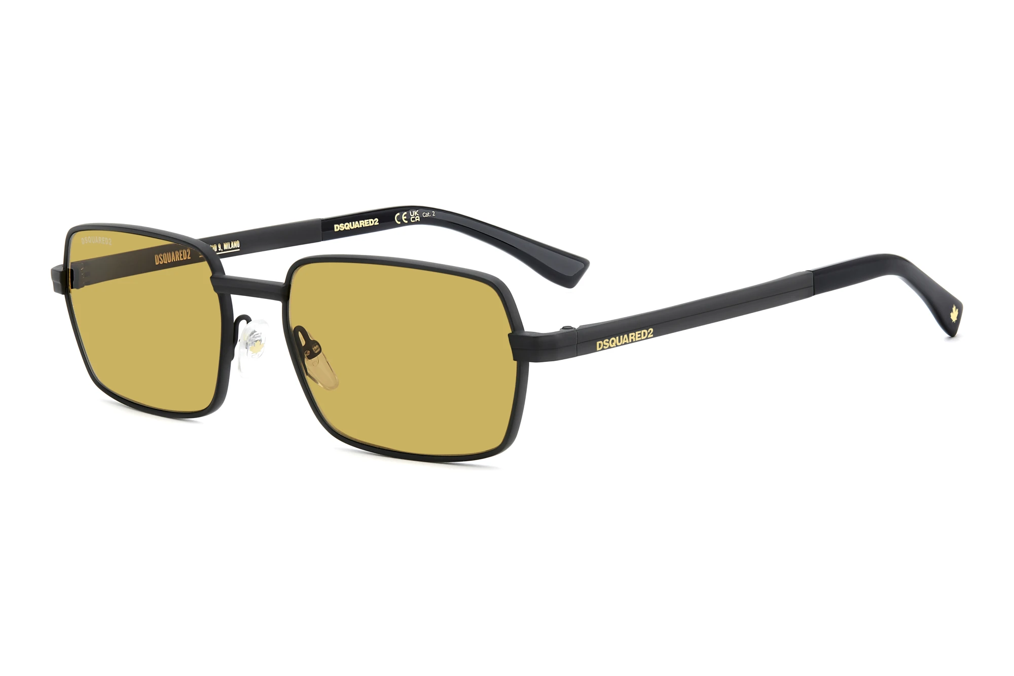 Dsquared2 D2 0192/S 003/70 BROWNMATTE BLACK Dsquared2 D2 0192/S 003/70 BROWNMATTE BLACK