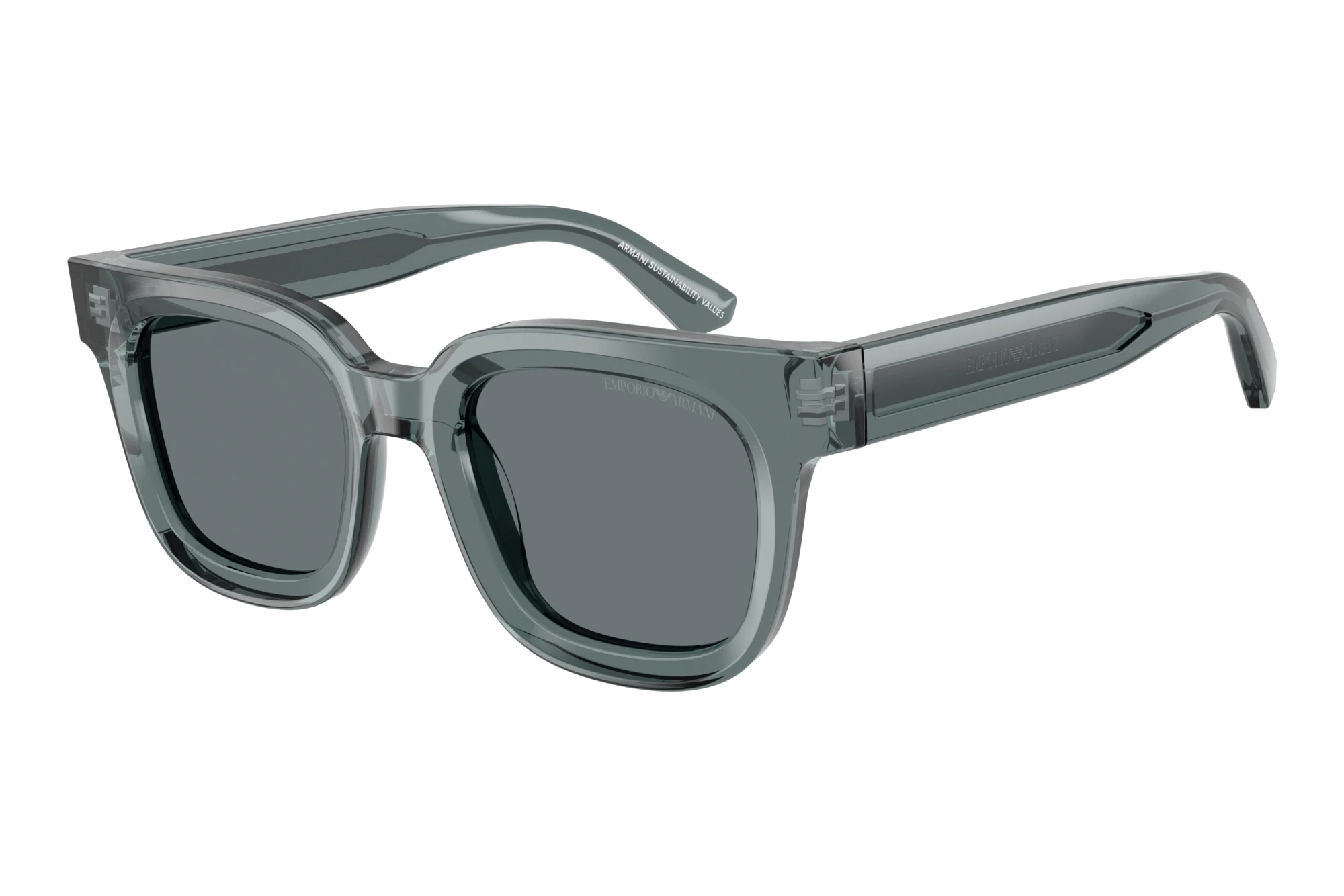 Emporio Armani EA4271 636480 Dark BlueShiny Transparent Grey Emporio Armani EA4271 636480 Dark BlueShiny Transparent Grey