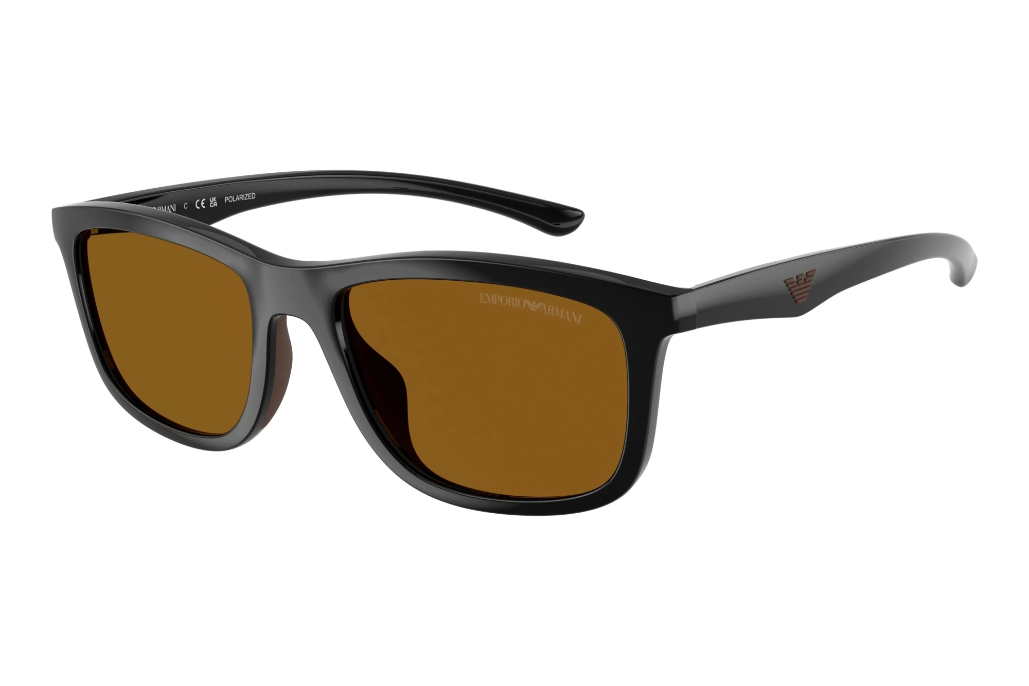 Emporio Armani EA4277U 501783 Dark Brown PolarizedShiny Black Emporio Armani EA4277U 501783 Dark Brown PolarizedShiny Black
