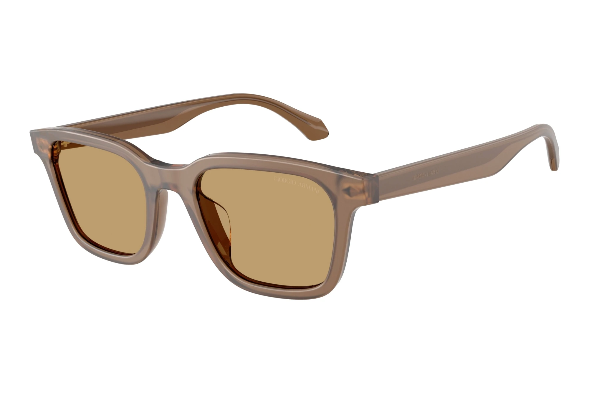 Giorgio Armani AR8265U 647573 BrownMatte Transparent Brown Giorgio Armani AR8265U 647573 BrownMatte Transparent Brown