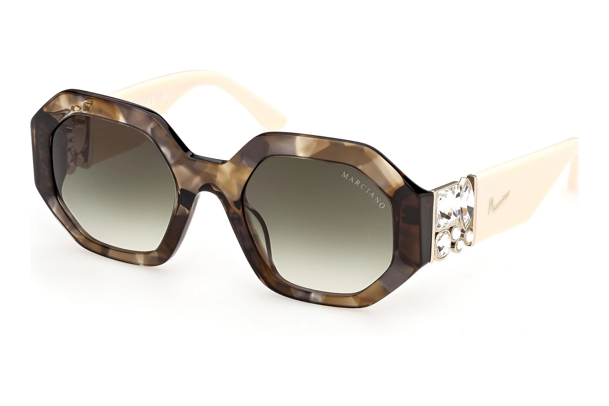 Guess by Marciano GM00049 98P grün verlaufendDunkelgrün/Havanna Guess by Marciano GM00049 98P grün verlaufendDunkelgrün/Havanna