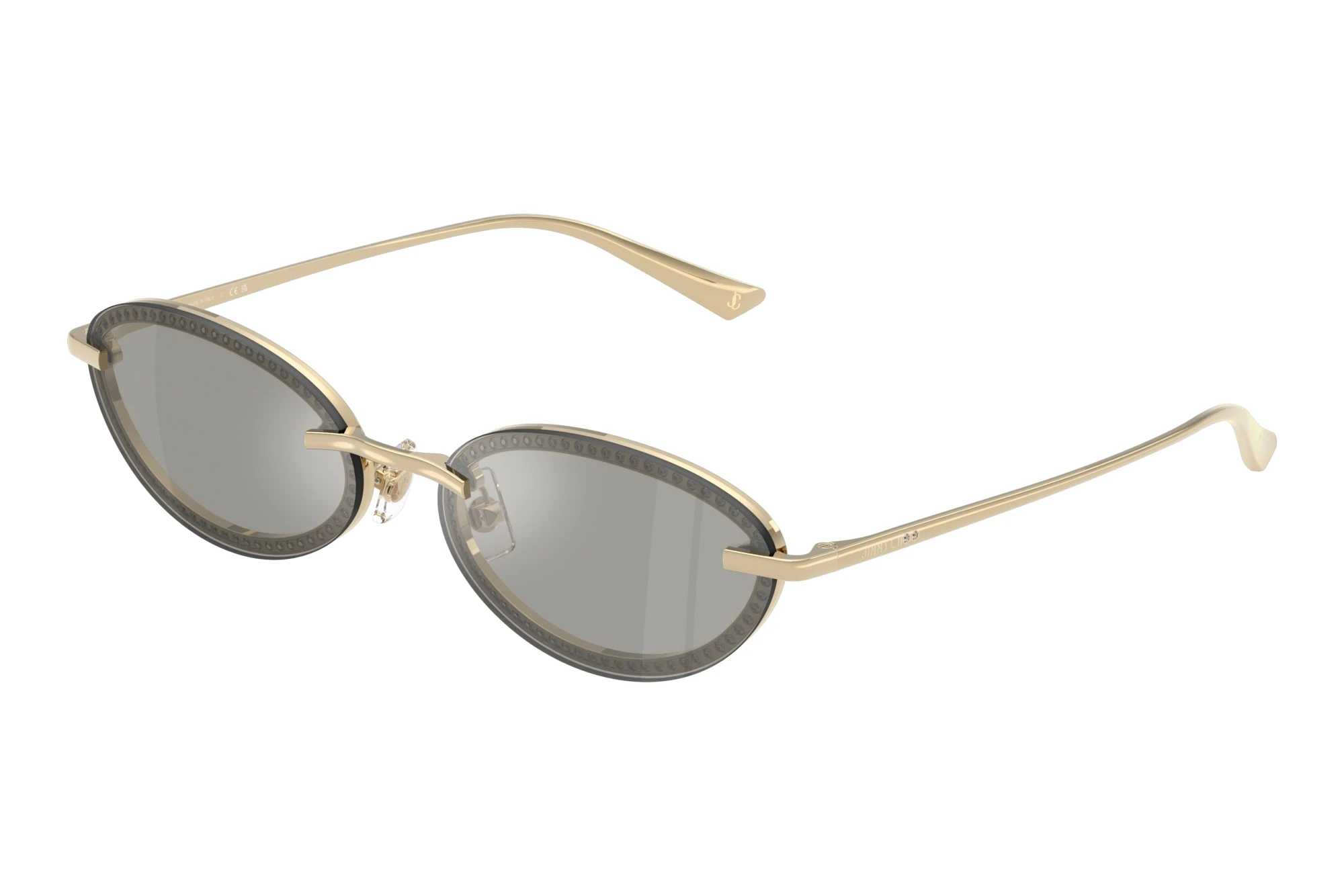 Jimmy Choo JC4020B 30066G Light Grey Mirror SilverPale Gold Jimmy Choo JC4020B 30066G Light Grey Mirror SilverPale Gold