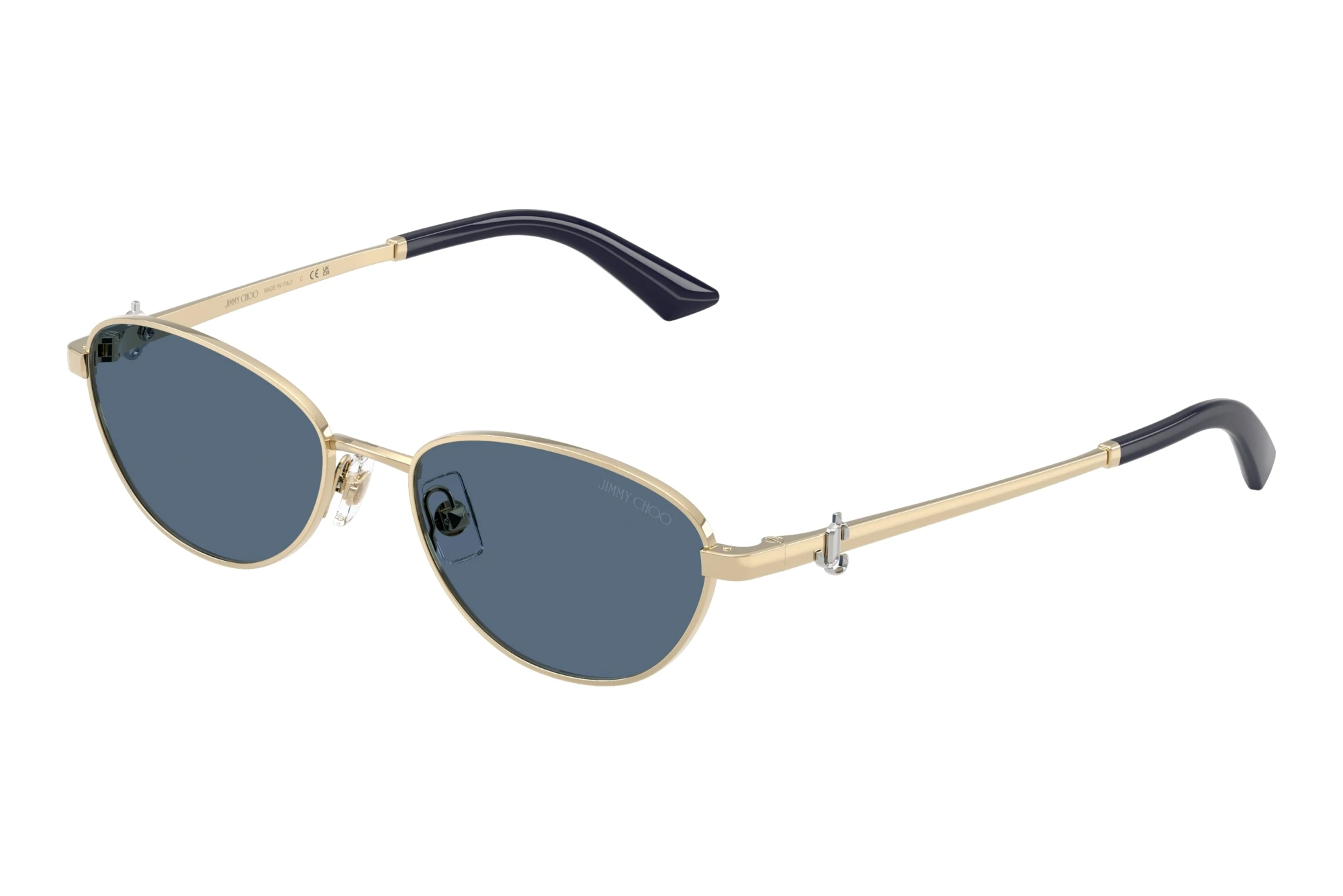 Jimmy Choo JC4032BD 300680 Dark BluePale Gold Jimmy Choo JC4032BD 300680 Dark BluePale Gold