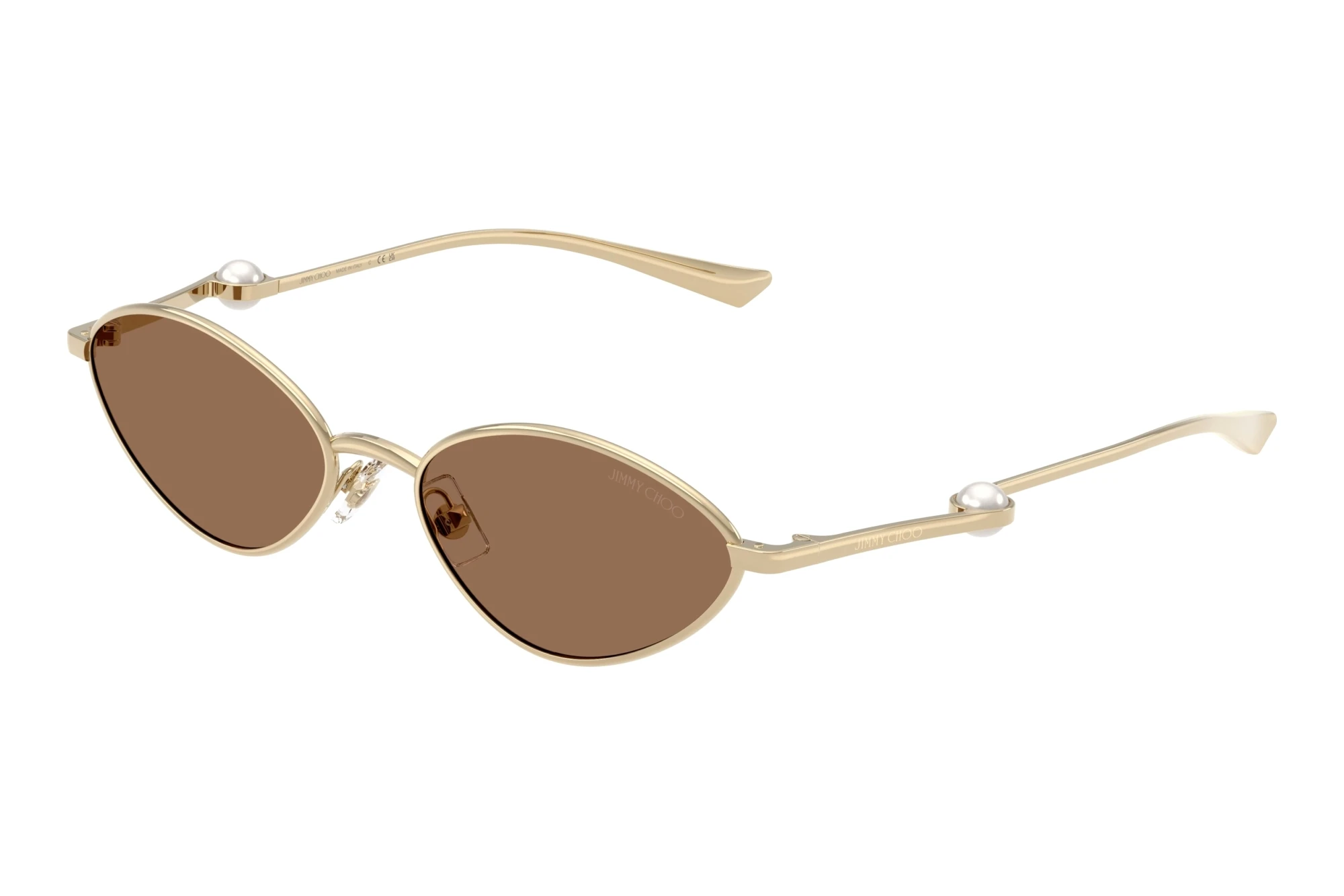 Jimmy Choo JC4033H 300673 Dark BrownPale Gold Jimmy Choo JC4033H 300673 Dark BrownPale Gold