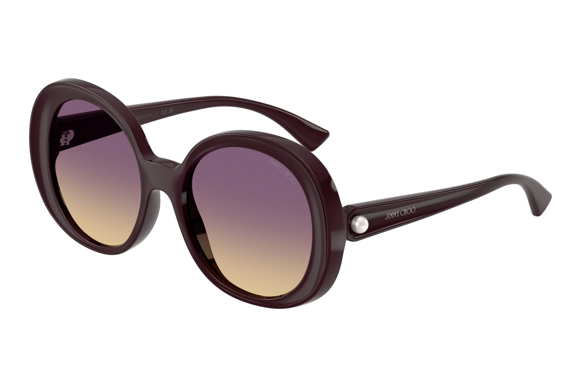 Jimmy Choo JC6004HU 507570 Yellow Gradient VioletPrune Jimmy Choo JC6004HU 507570 Yellow Gradient VioletPrune
