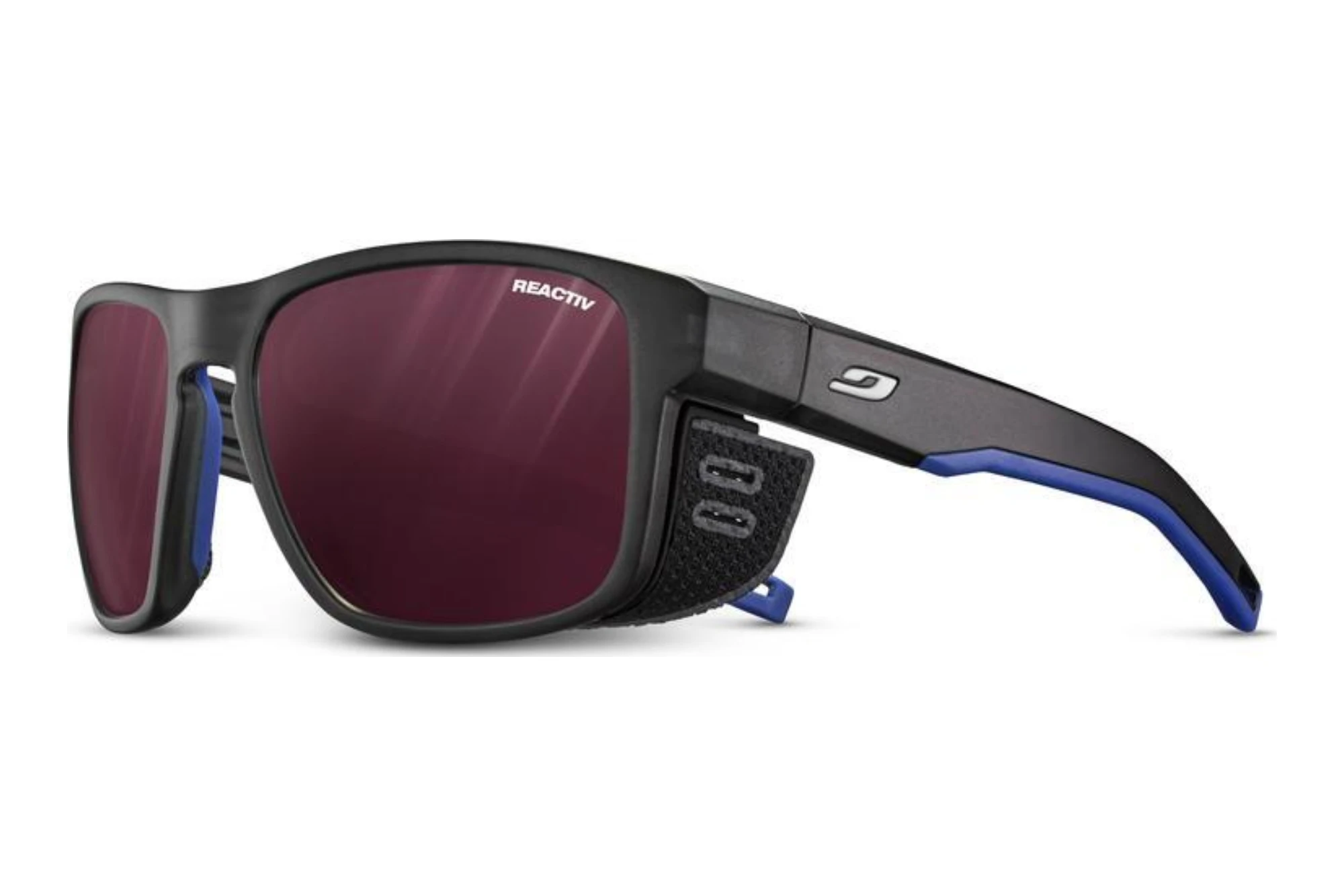 Julbo SHIELD M 4514 Schwarz Durchscheinend / Blau / Weiß Julbo SHIELD M 4514 Schwarz Durchscheinend / Blau / Weiß