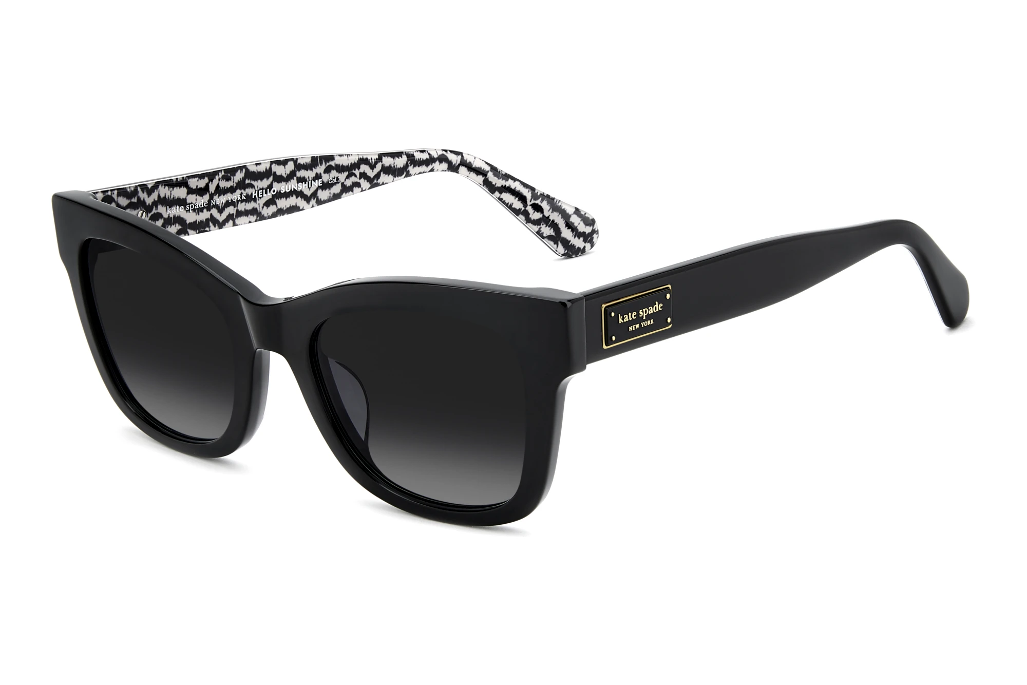 Kate Spade KS DEE 2/G/S 807/9O DARK GREY SHADEDBLACK Kate Spade KS DEE 2/G/S 807/9O DARK GREY SHADEDBLACK