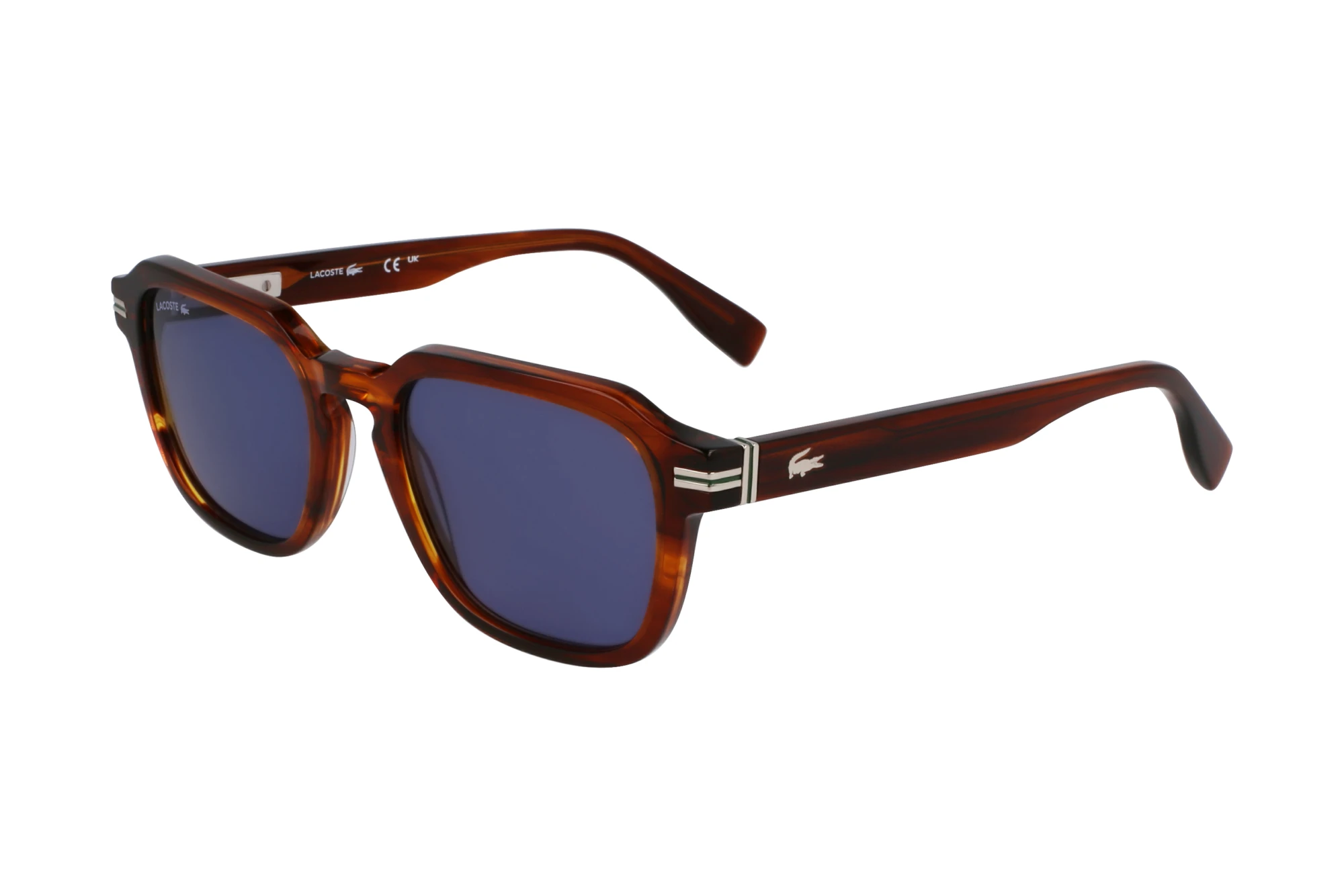Lacoste L6046S N 210 _L6046SNSTRIPED BROWN Lacoste L6046S N 210 _L6046SNSTRIPED BROWN